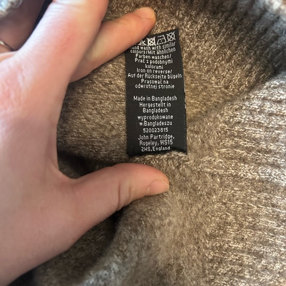 John Partridge Luxury Lambswool Blend Sweater - Picture 7 of 7